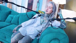 Anuskatzz tattoo model ASMR Z - Zeal podcast talking