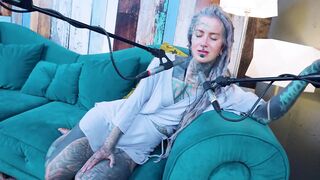 Anuskatzz tattoo model ASMR Z - Zeal podcast talking