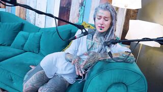Anuskatzz tattoo model ASMR Z - Zeal podcast talking