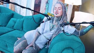 Anuskatzz tattoo model ASMR Z - Zeal podcast talking