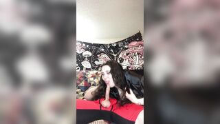 PARTIAL SLOW MOTION big beautiful woman CHICK WITH LARGE BOUNCING BOOBS LARGE BUTT RIDES DONG FOR A OOZING CREAMPIE