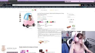 CUTE BEAUTY STREAMER SPENDING CASH ON USELESS STUFF (SHYPHOEBE)