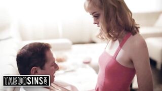 Hawt Blond Gives Her Pervy Professor Sloppy Oral-sex to Pass His Class - Aliya Brynn