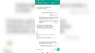La novia de mi'migo termino siendo muy caliente.