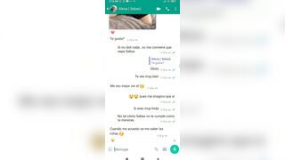 La novia de mi'migo termino siendo muy caliente.