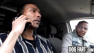 DOGFART - Blond Summer Kline Turns Bodyguards into Ready Fucktoys in a Sexy Trio