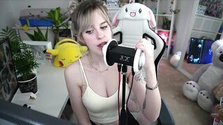 Will U Let A Gal With Braces Lick Your Ears ❤️ Tingles and Relaxing ASMR