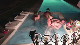 Hardcore Sexy Tub Fuckfest Deliah Grace, Lyric Sky & Nikki Zee