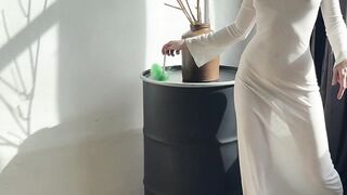 hawt cleaning lady transparent costume