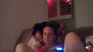 Girlfriend likes lifting up her petticoat to show our fans her pants