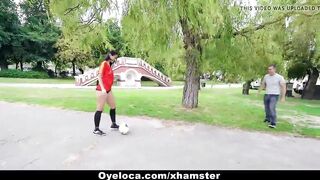 TeamSkeet - Lustful Latin chick Banging during World Cup