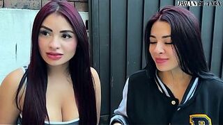 FOURSOME with my girlfriend and her hawt STEPSISTER - Silvana Lee with Alejandra Palacios & Brian Evansx