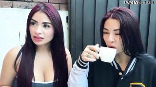 FOURSOME with my girlfriend and her hawt STEPSISTER - Silvana Lee with Alejandra Palacios & Brian Evansx