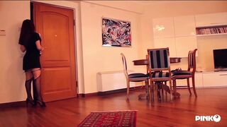 Bored wife Roberta Gemma bangs her spouse and boyfriend