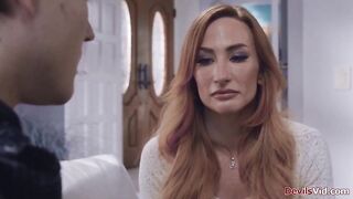 Large titties mother i'd like to fuck Sophia Locke just got widowed and then here that babe's sucking and deepthroating her neighbors stepsons large schlong and getting creampied.