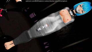 Up for Auction (Yuri Bondage Sex) - 3D MMD