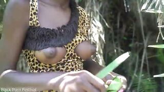Wide Afro girls took admirable care or my rod