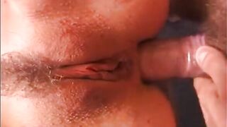 Waitress gets booty banged and sprayed with cum