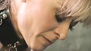 Blond mother I'd like to fuck gets anally banged by ebony man