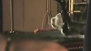 Blond mother I'd like to fuck gets anally banged by ebony man