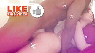 DOGFART - Breasty Blond Adira Allure Swallows Scottys Huge Weenie After Spouse Drama