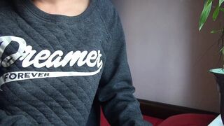Kassiana Stripping on Her Stepsister's Daybed