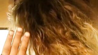 Breasty golden-haired hotty gets fucked in the van and outdoors