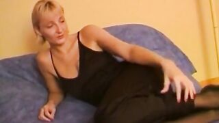 Blond honey adores being banged at the casting