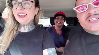 Gas station attendant with the large cunt assents to be a porn actress and we've the massive twat ever seen.