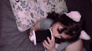 ASMR Carnal Ear Licking in Pyjamas ?❤️ - AngeASMR