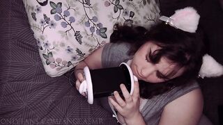 ASMR Carnal Ear Licking in Pyjamas ?❤️ - AngeASMR