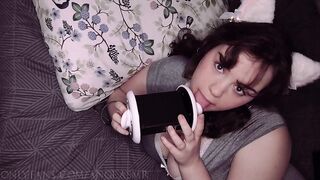 ASMR Carnal Ear Licking in Pyjamas ?❤️ - AngeASMR