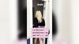 Large boobs bounce as that babe stomps avid ?