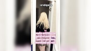 Large boobs bounce as that babe stomps avid ?