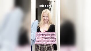 Large boobs bounce as that babe stomps avid ?