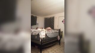 I film roommate catching me masturbating and banging me in multiple position having multiple orgasms