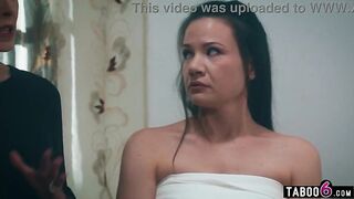 Eager taboo wedding prep with older wife and recent spouse