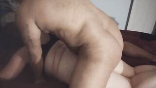Thick White Angel Drilled Sideways and Doggy position By Latino Thug