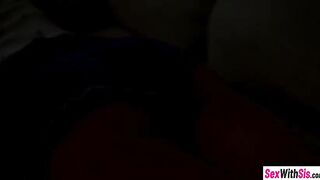 Hot Oriental stepsis and lewd hottie drank large wang in advance of hardcore cunt screwing