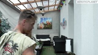 Jerk sex German clip