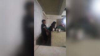 Maid Banged in the Kitchen (my Wife Nearly Discovered Us Out)