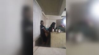 Maid Banged in the Kitchen (my Wife Nearly Discovered Us Out)