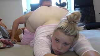 Screwing marvelous teen gal with large round butt