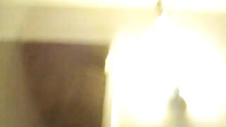 Large Booty Black amateur takes a massive load in homemade movie