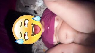 My lover screws my booty until it's full of sperm and leaves me trickling with cum.