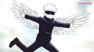 Fortunate Day For Itadori With All Jujutsu Angel ( Animated Porn )