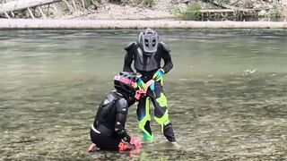 Gear-Heads getting moist in the Isar [ Free OnlyFans ]
