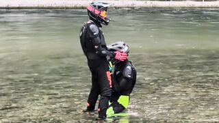 Gear-Heads getting moist in the Isar [ Free OnlyFans ]