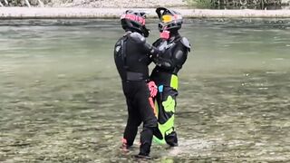 Gear-Heads getting moist in the Isar [ Free OnlyFans ]