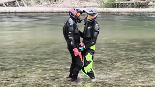 Gear-Heads getting moist in the Isar [ Free OnlyFans ]